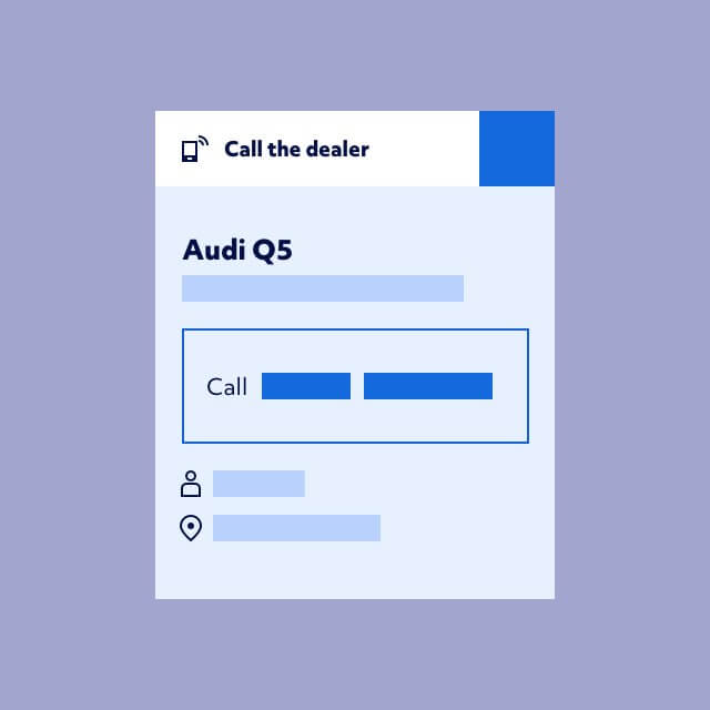 Call the dealer